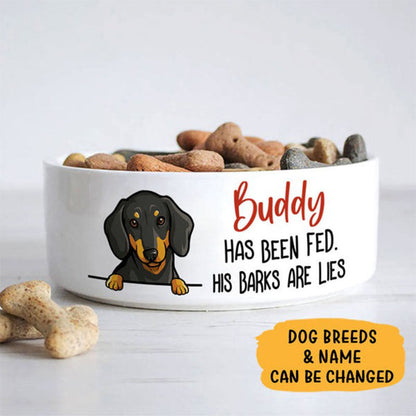 Personalized Custom Dog Bowls, Gift for Dog Lovers