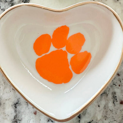 University custom trinket ring dish dorm decor graduation University jewelry