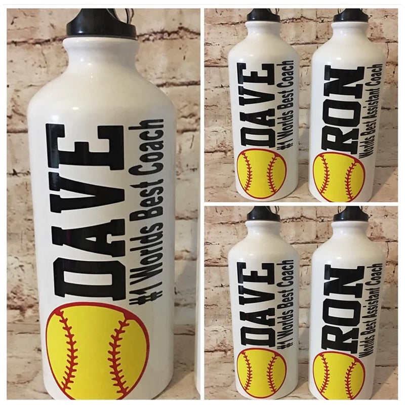 Personalized Sports Bottles - - Team Sports Gift