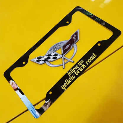 Custom License Plate Frame, Personalized License Plate Frame