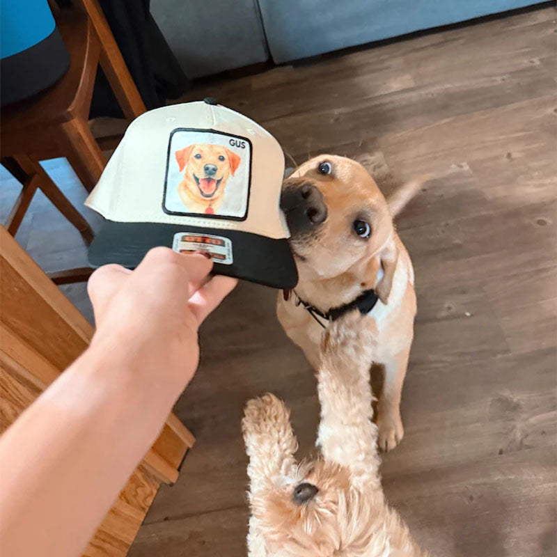 Custom Pet Portrait Trucker Hat