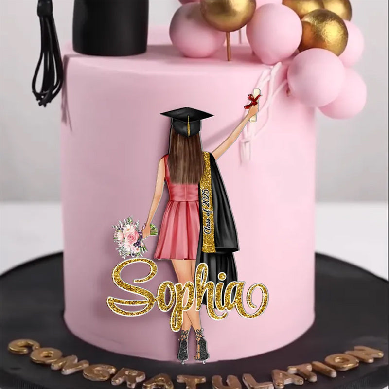 Personalized Graduation Gifts, Custom Graduation Cake Topper