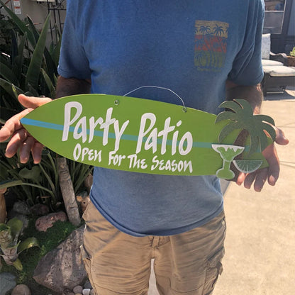 Handmade Surfboard Sign,Personalized