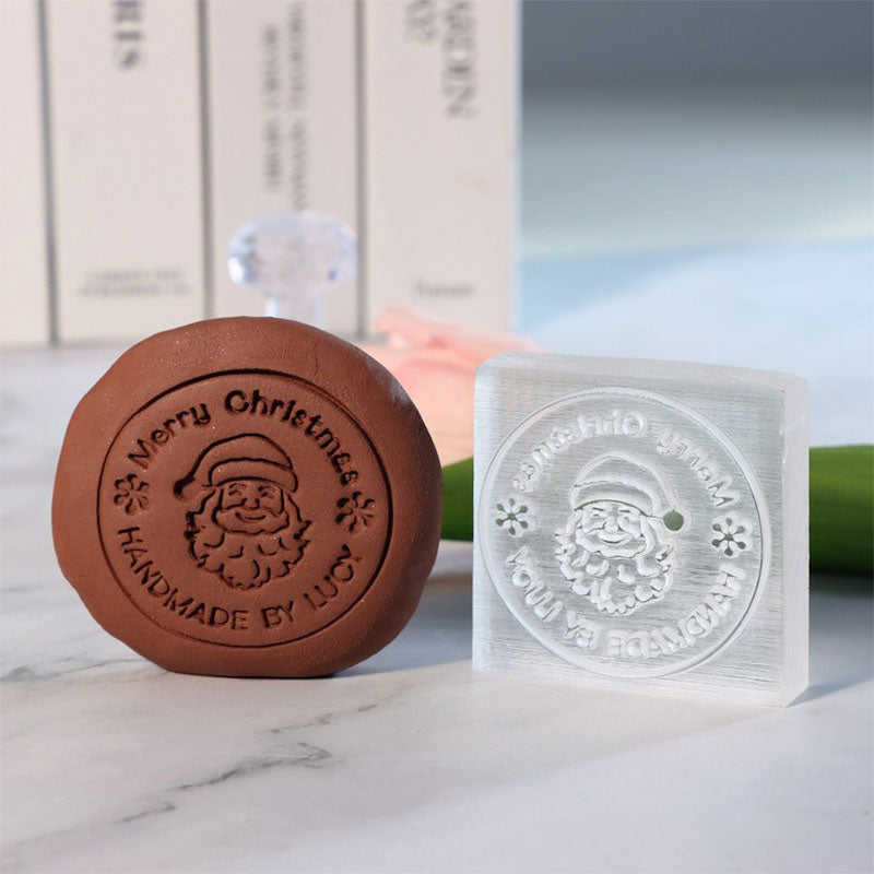 Personalized Soap Stamp, Soap Signature, Acrylic Stamp for Soap, Custom Personalized Soap Stamp