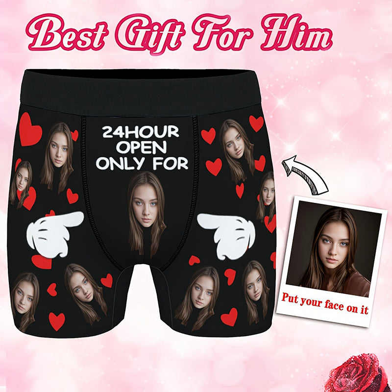 Men'S Boxer Shorts with Personalized Designs