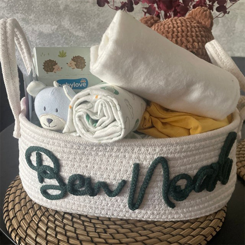 Baby Shower Gift, Baby gifts, Handmade Basket for Baby Shower