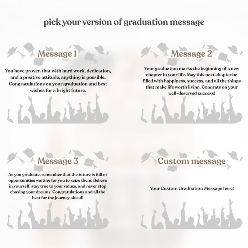 Graduation Money Tree Holder | Handmade gift, Custom Graduation Gift message, Custom name