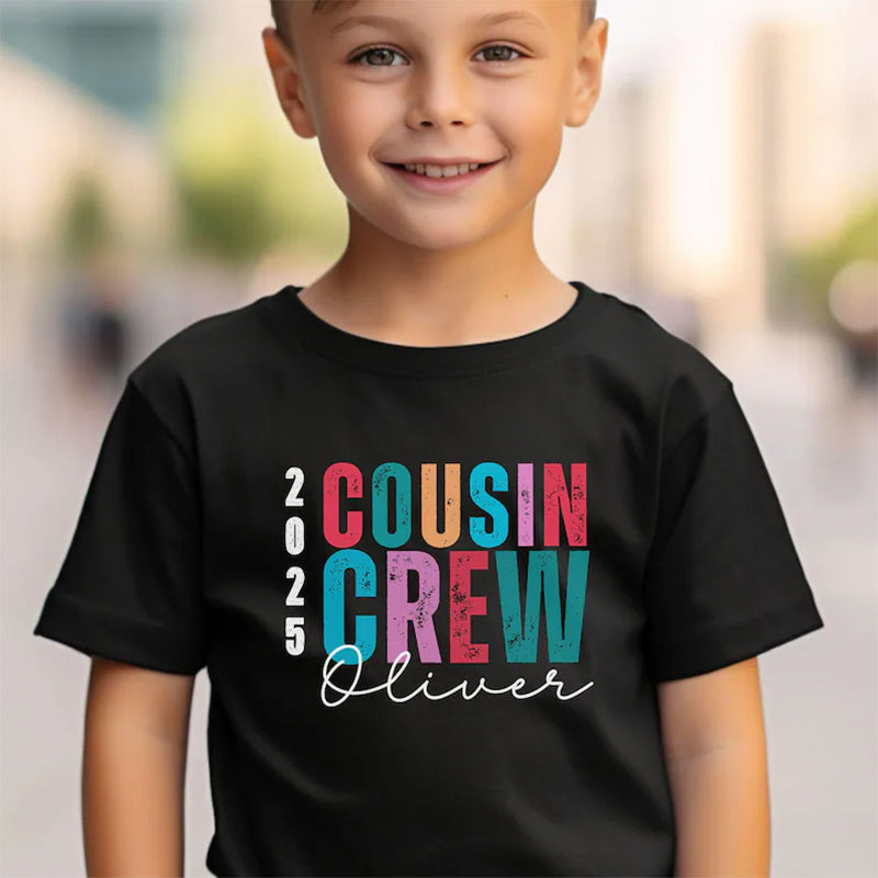 Cousin Crew Personalized T-Shirts, Custom Cousin Crew Shirts
