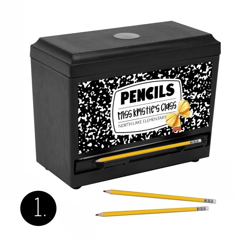 Personalized Teacher Pencil Dispenser with or without dispenser