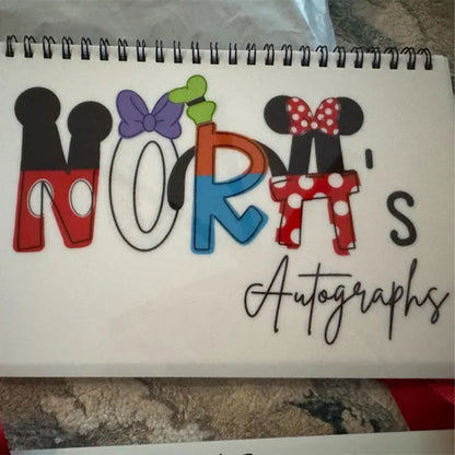 Personalized Name Autograph Book