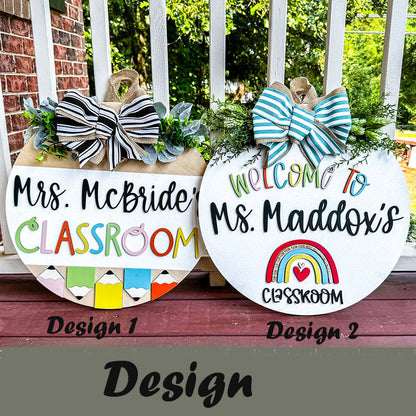 Classroom Door Hanger | Teacher Door Hanger | End of Year Teacher Gift
