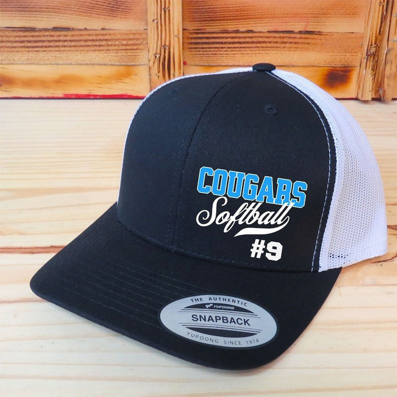 Custom Sport Hat,Football Softball Baseball Sport Hat, School Spirit