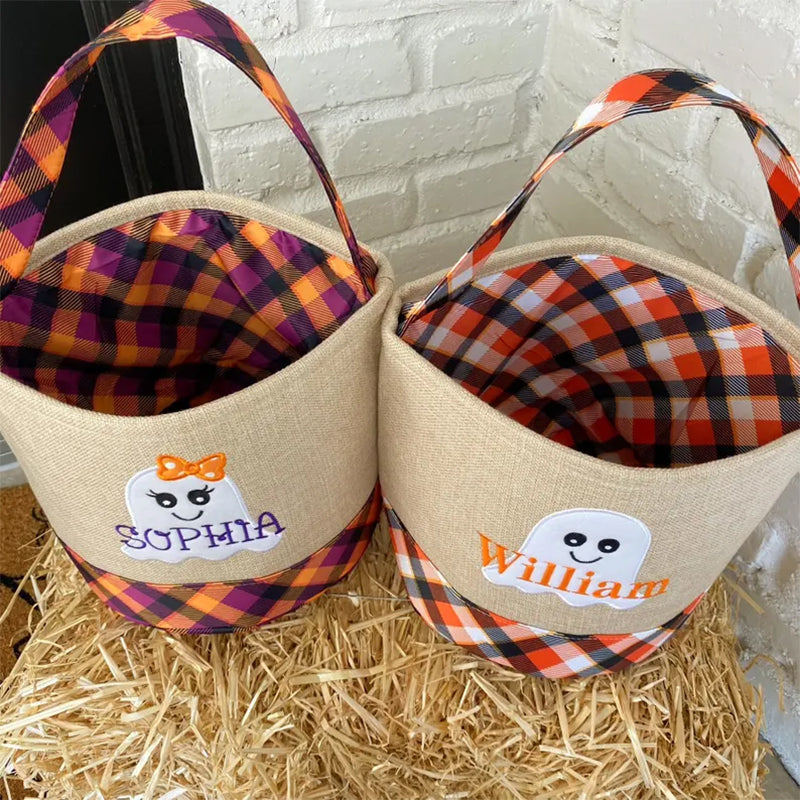 Trick or treat bag, Trick-or-treat bucket, Halloween Bucket