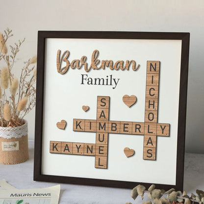 Personalized Family Name Sign