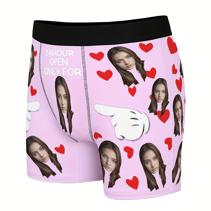 Men'S Boxer Shorts with Personalized Designs