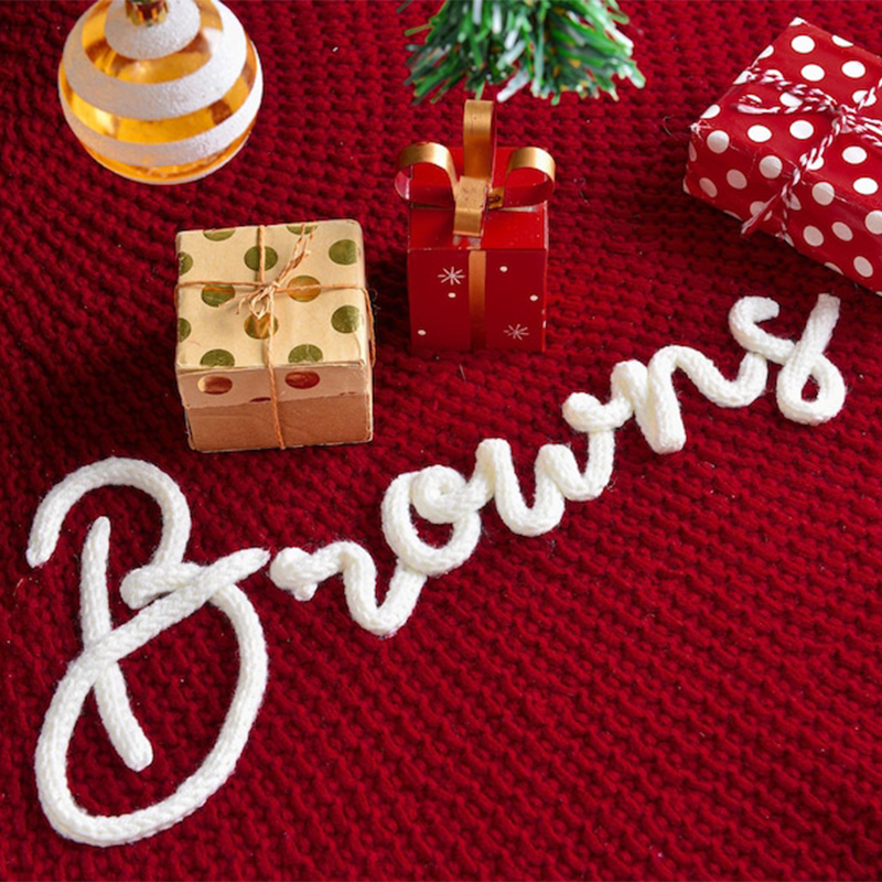 Personalized Christmas Tree Skirt