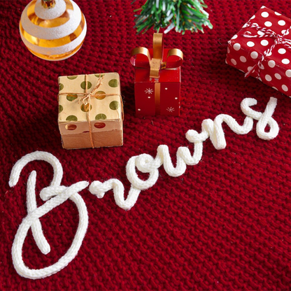Personalized Christmas Tree Skirt