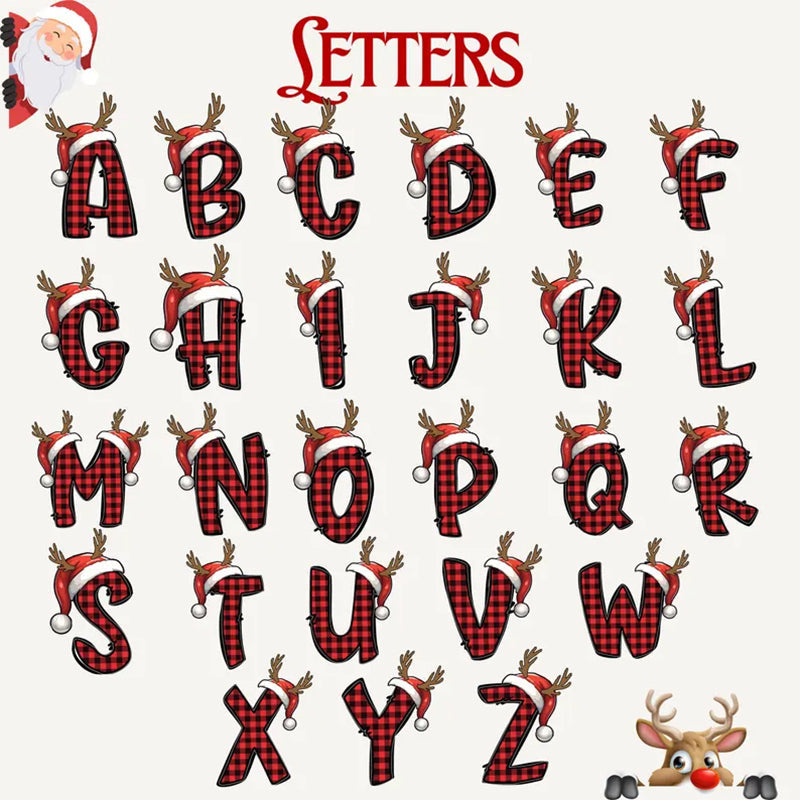 Custom Letter initial ornament, Ornament 2025, Kids Christmas Ornament Gift