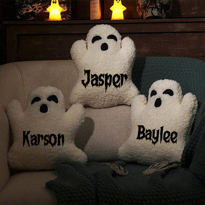 Ghost Shaped Pillow, Halloween Ghost Pillow,