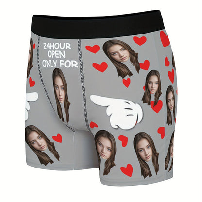 Men'S Boxer Shorts with Personalized Designs