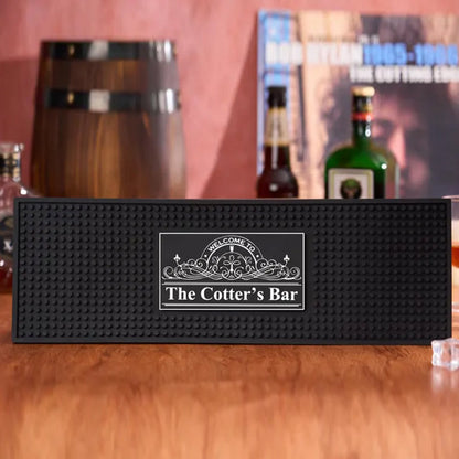 Personalized Bar Mat,Custom Bar Runner,Home Bar Pub Accessories Art