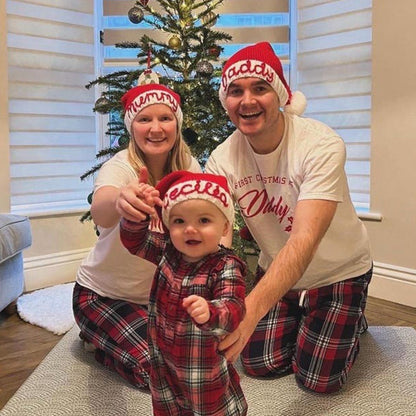 Personalised Christmas Santa Hat . Baby Toddler & Aldult Santa Hat