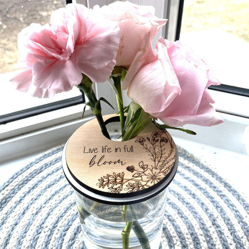 Mothers Day Lid ids that go on a vase