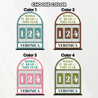 Personalized Books Read Tracker,Books Read This Year Counter