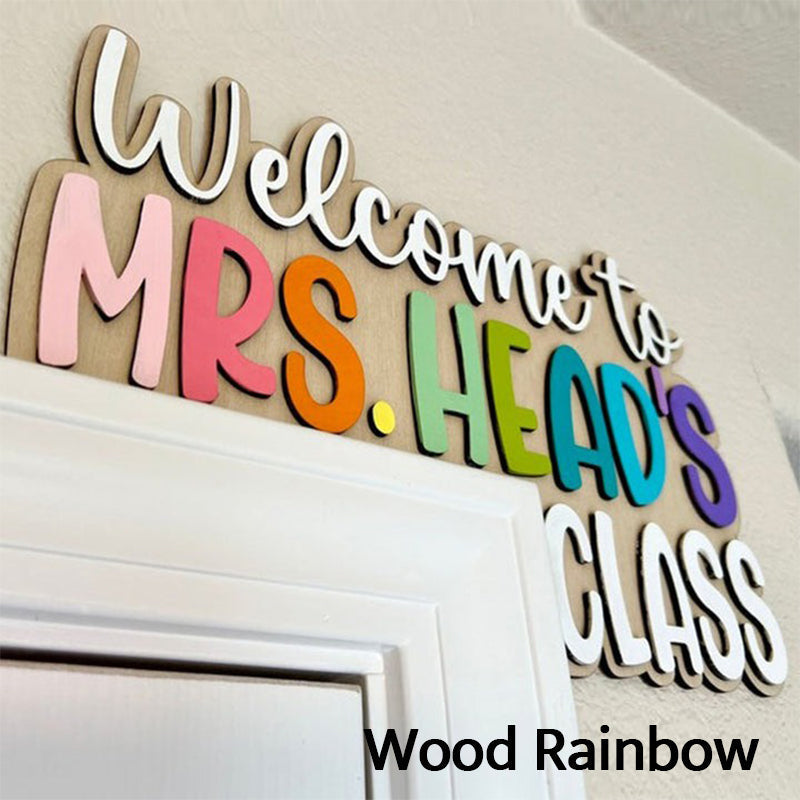 Home Decor Signs Custom Teacher Appreciation Gift