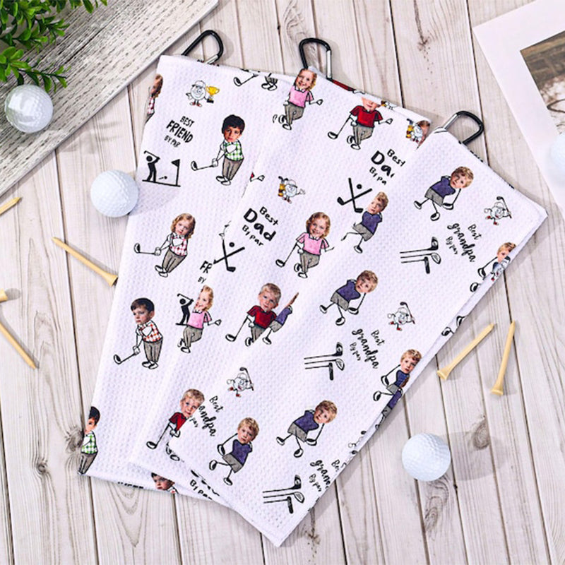 Personalized Photo Golf Towel