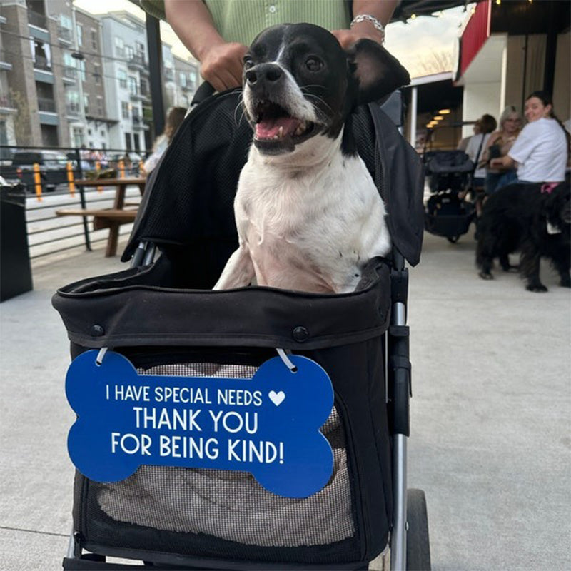 Sign for Special Needs Dogs Pet