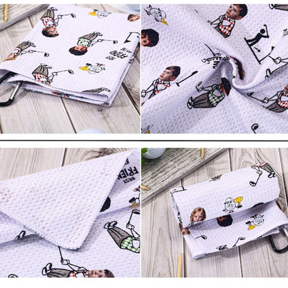 Personalized Photo Golf Towel