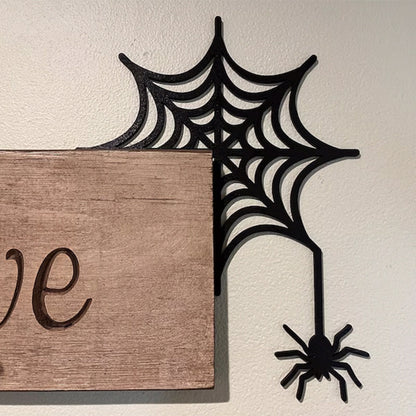 Halloween Door Corner Sign | Halloween Silhouette