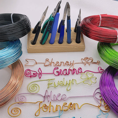 Personalized Wire Name Bookmark, Teacher Appreciation Gifts