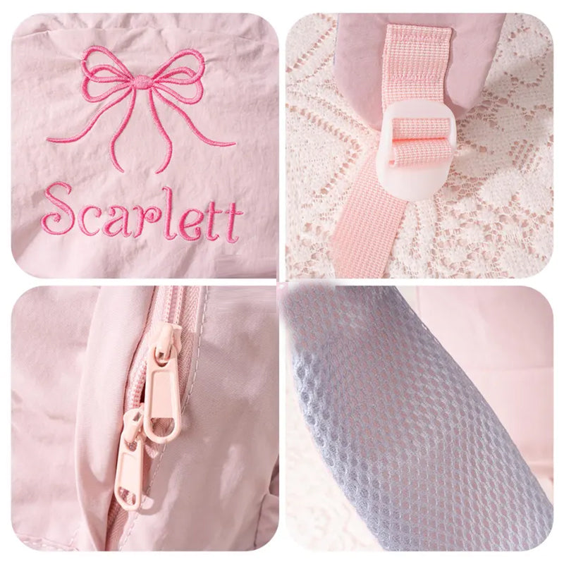 Custom Kids Backpack Cute Toddler Backpack with Bow