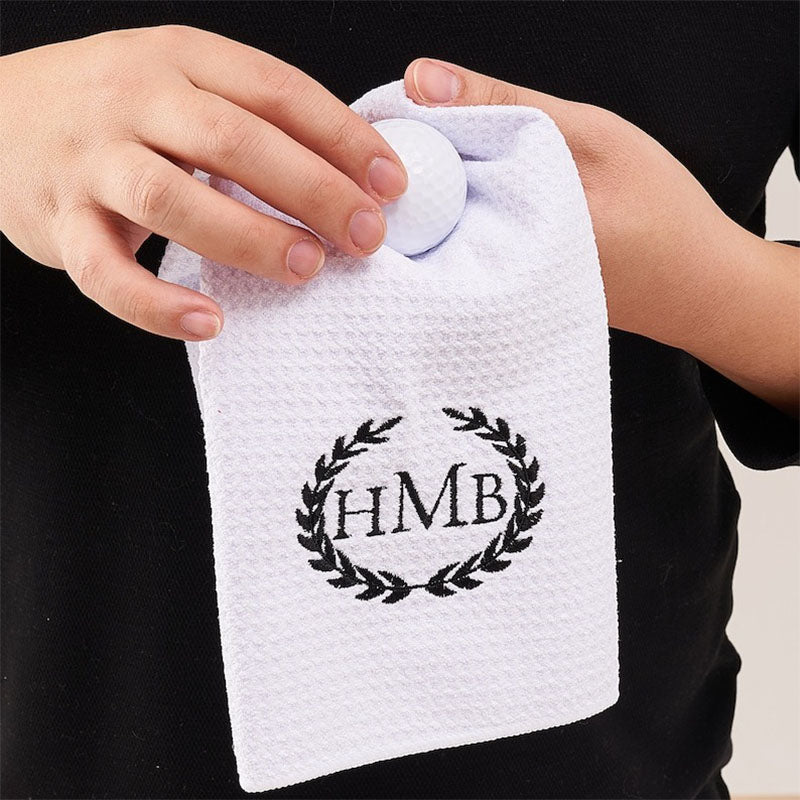 Personalized Print Golf Towel Custom Golf Towel