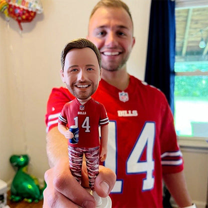 Customized golf bobblehead, personalized golf gift for him