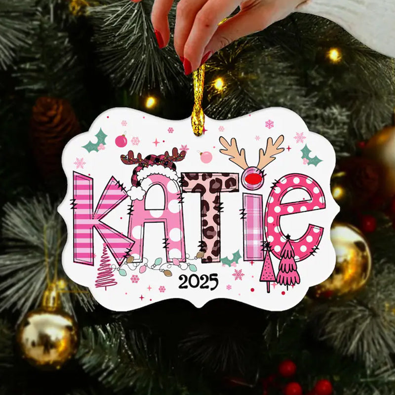 Personalized Christmas Ornament 2025