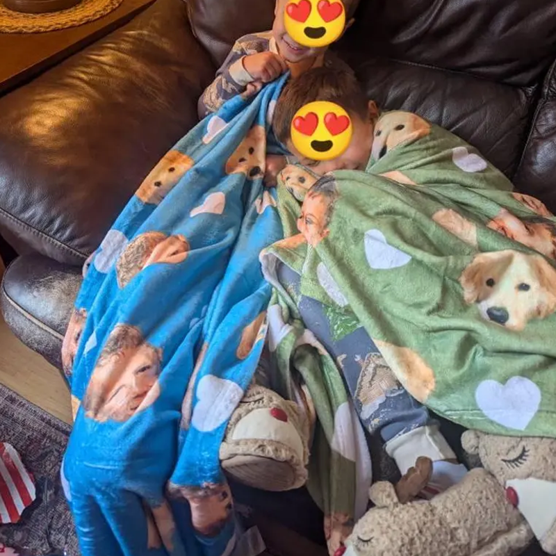 Custom Photo Blanket, Custom Blanket With Picture