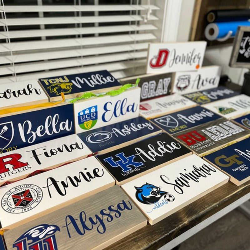 Personalized College Signs