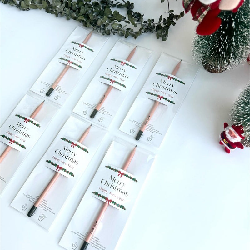 Christmas Seed Pencil - Plantable Favor For Christmas Gift
