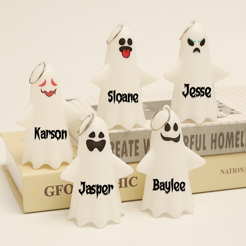 Ghost with LED Tea Lights - Halloween Home Decor