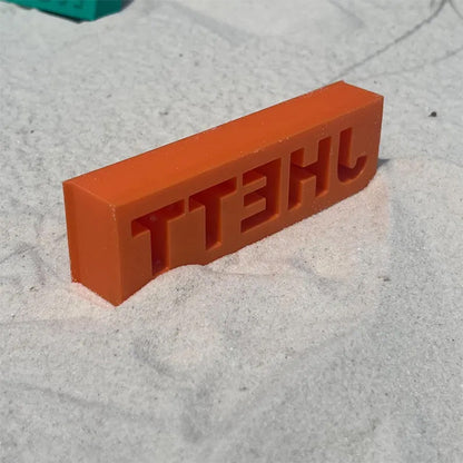 Custom Sand Name Mold – Personalized Beach Toy for Kids & Family Fun