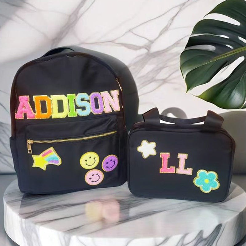 Custom Backpack with Matching Lunch Box