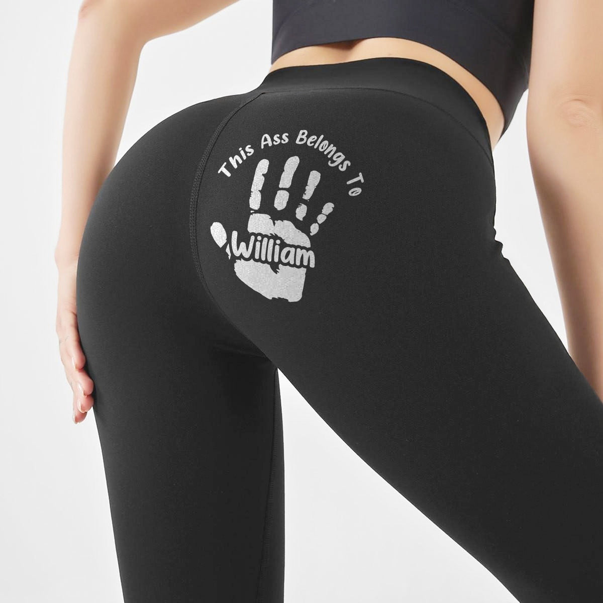 This Ass Is Taken - Naughty Gifts For Wife - Personalized Leggings
