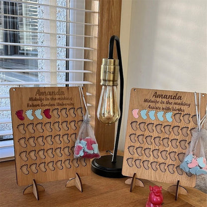 Student Midwife Gift - Student Midwife Birth Counting Board