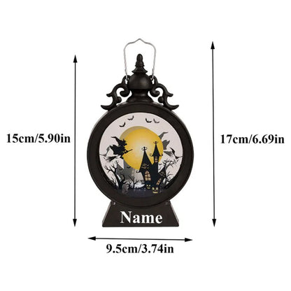 Personalized Kids Halloween Light,Custom Halloween Lantern with name
