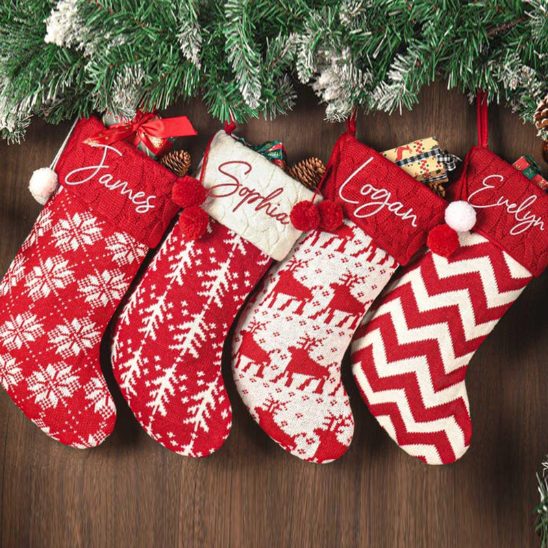 Family Christmas Stockings, 2024 Personalized Christmas Stocking