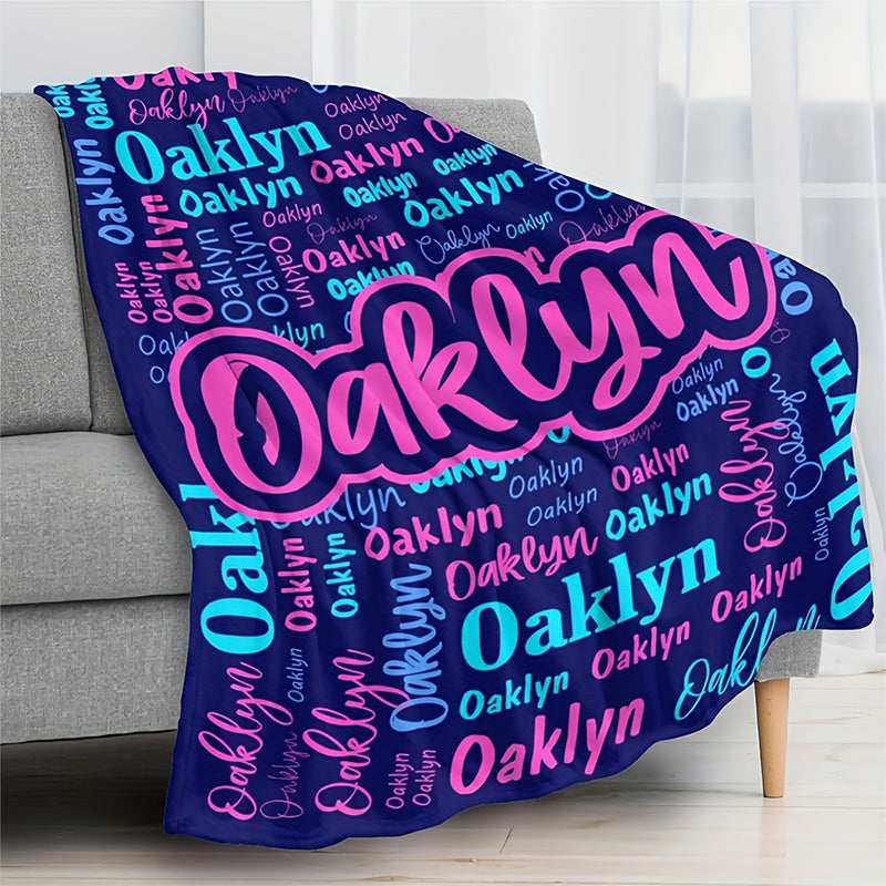 Custom Name Blanket - Personalized Blanket