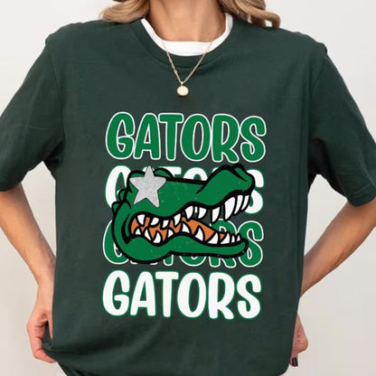 Custom Retro School Spirit Shirts, Personalized Team Mascot Shirt
